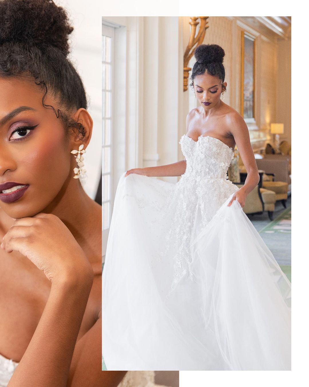 14 Bridal Hairstyles for Natural Hair